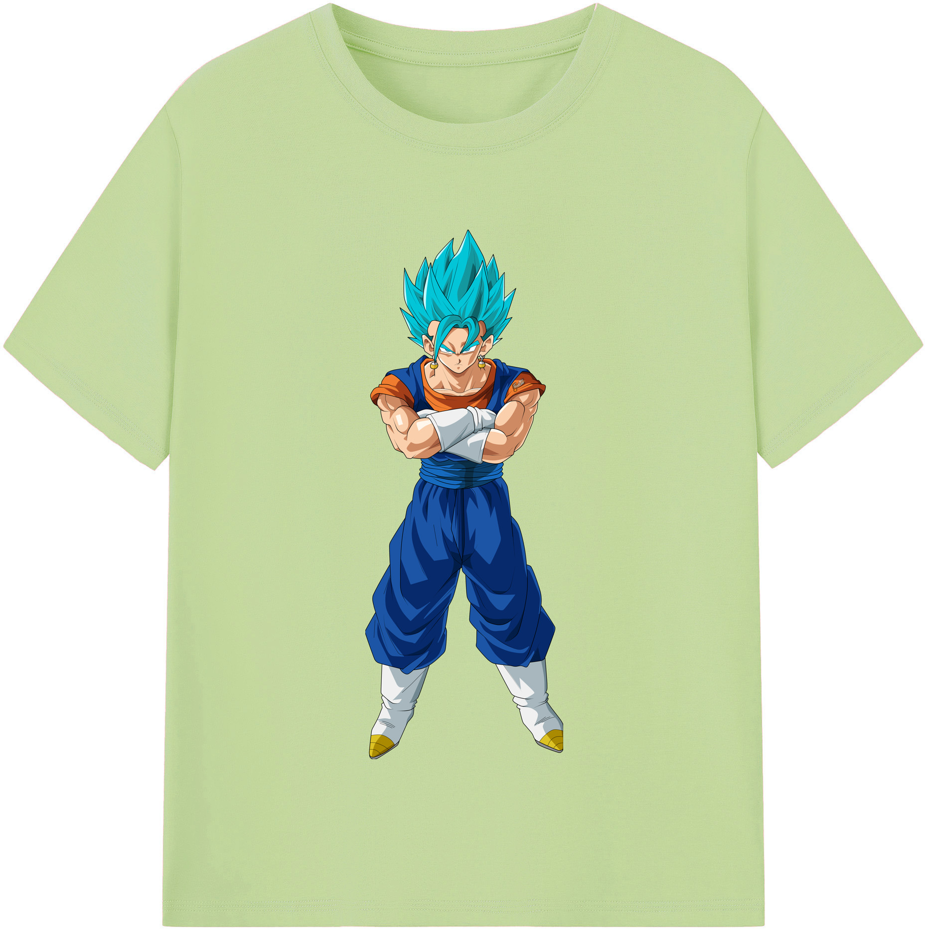 （画像用） ドラゴンボール ベジット DRAGON BALL Vegetto 綿100％半袖Tシャツ（フロントプリント）